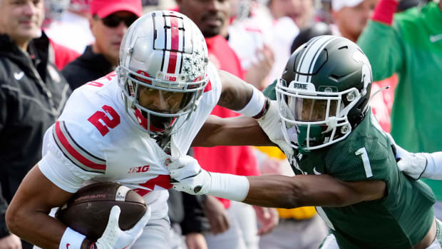 Emeka Egbuka vs Michigan State